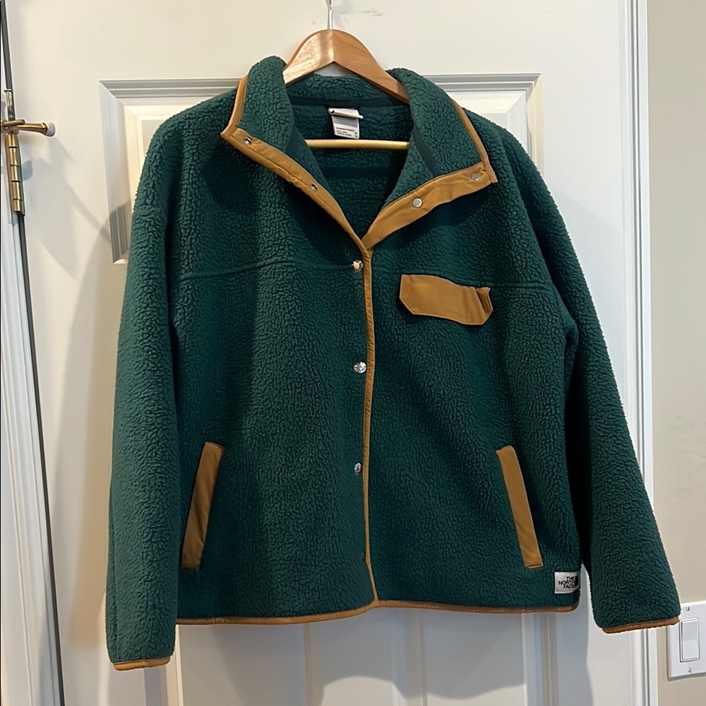 The North Face Hunter Green Fleece Jacket